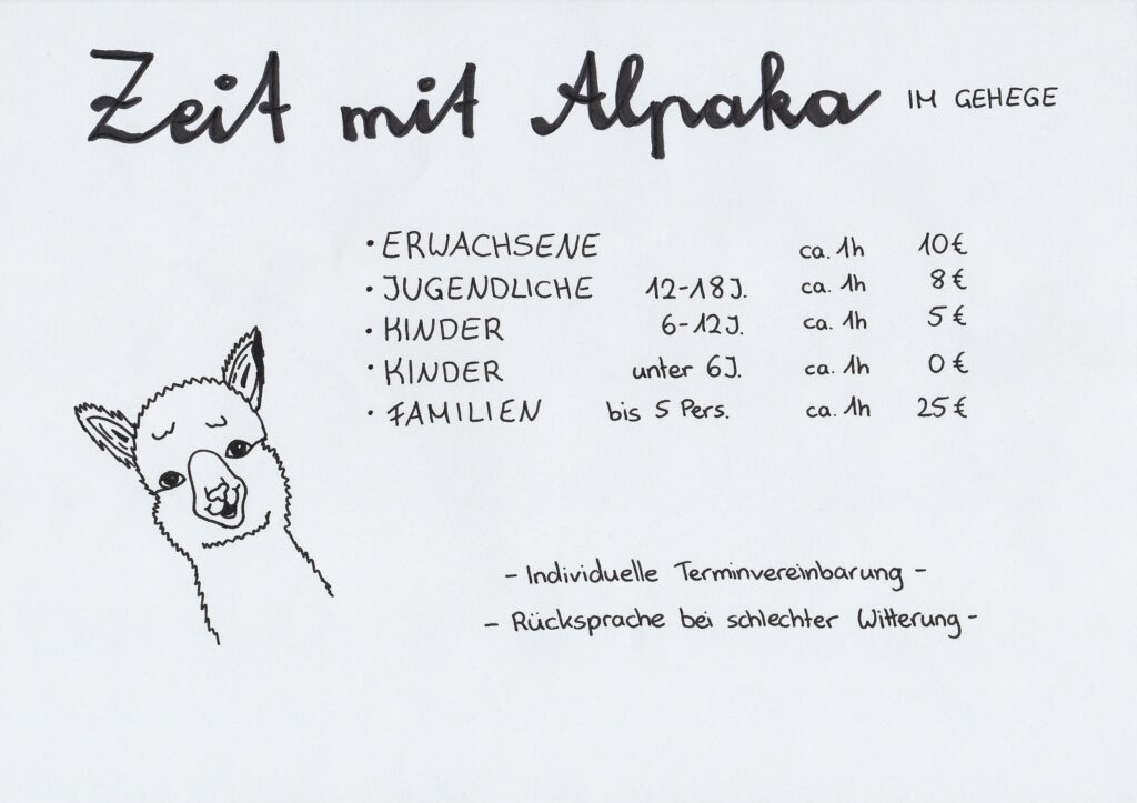 Angebote Zeit im Gehege